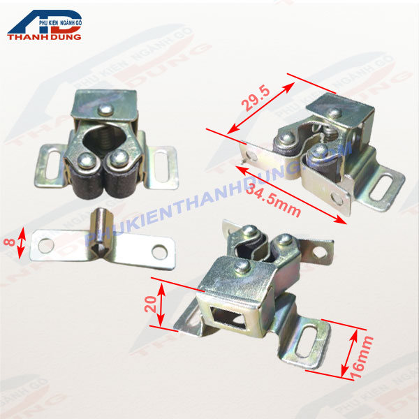 Chốt Gài Cánh Tủ Bảy Màu Chân Cao Bình Định