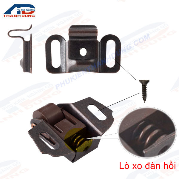 Cục Kẹp Cánh Tủ Một Bánh Xe