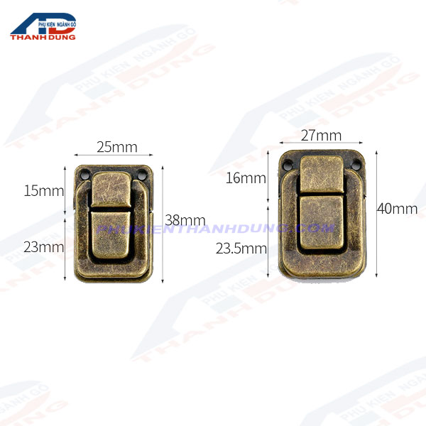 Chốt Khóa Hộp Gỗ Giả Cổ