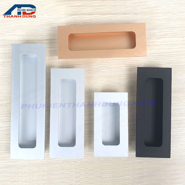 Tay Kéo Âm Bằng Nhôm Tủ Nội Thất